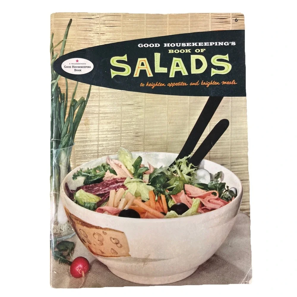 Good‎ Housekeeping's Book Of Salads 1958 Cookbook Recipe